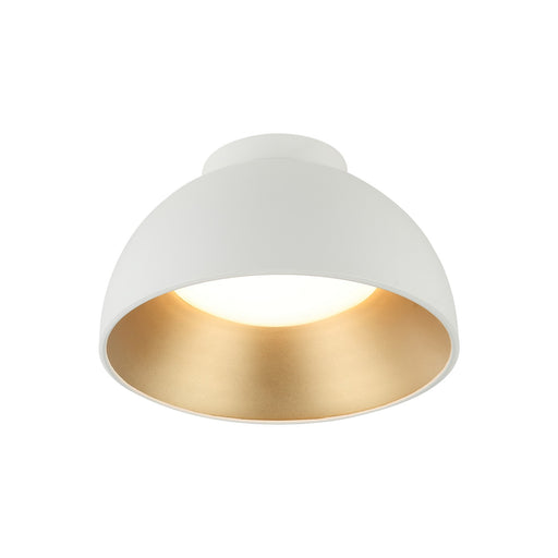 Zenith One Light Flush Mount Matte White