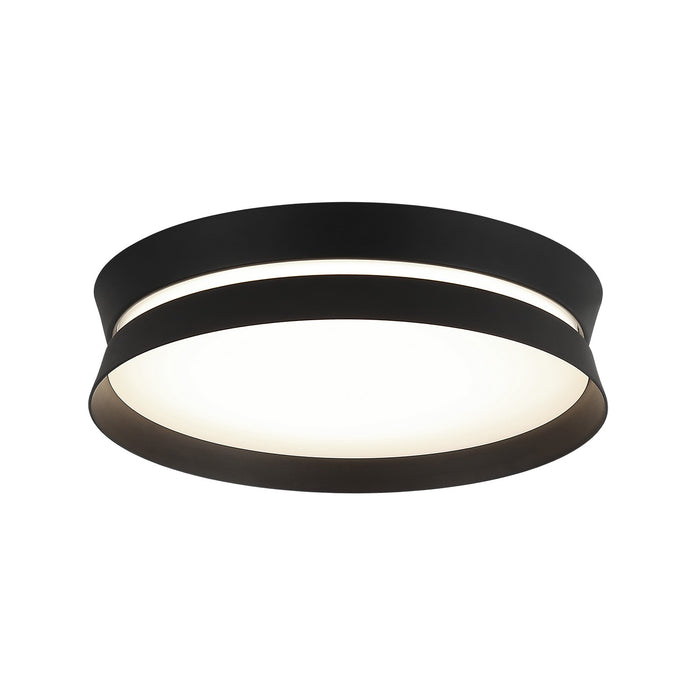 Matteo Lighting - M18812MB - One Light Flush Mount - Greyson - Matte Black