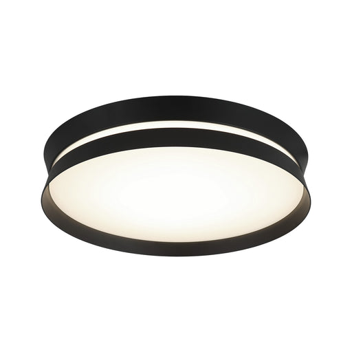 Matteo Lighting - M18816MB - One Light Flush Mount - Greyson - Matte Black