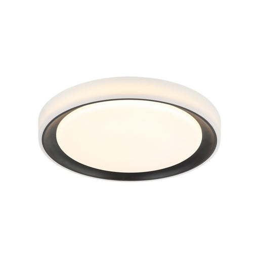 Oculus One Light Flush Mount Black
