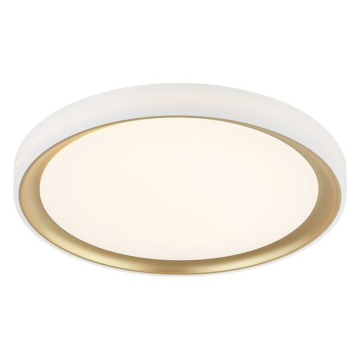 Matteo Lighting - M19019GL - One Light Flush Mount - Oculus - Gold