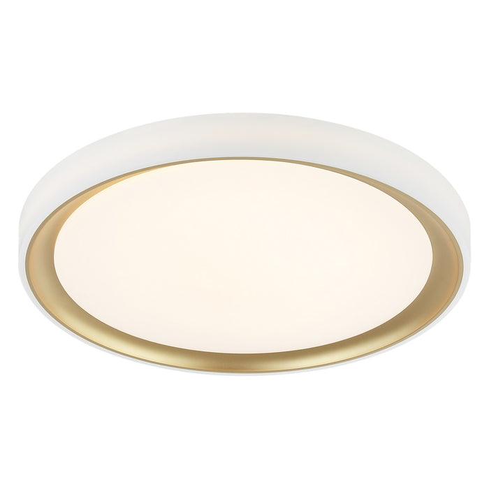 Matteo Lighting - M19019GL - One Light Flush Mount - Oculus - Gold