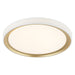 Matteo Lighting - M19019GL - One Light Flush Mount - Oculus - Gold