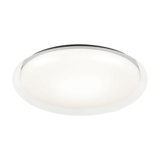 Aurora One Light Flush Mount Matte Black