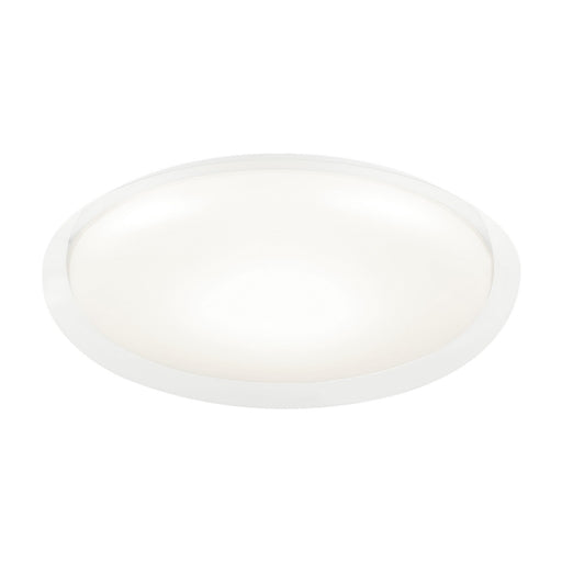 Aurora One Light Flush Mount Matte White