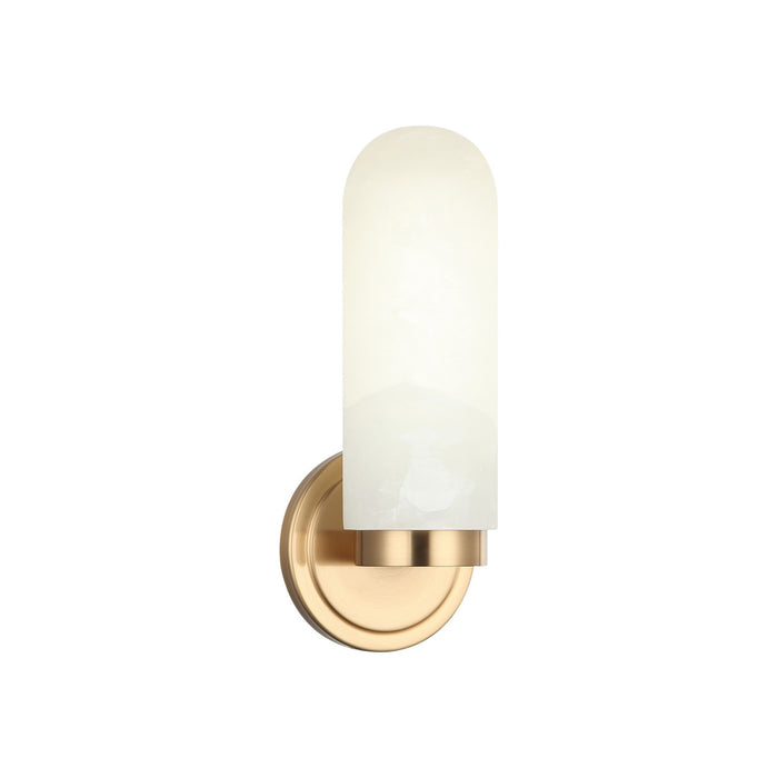 Matteo Lighting - S01901AG - One Light Wall Sconce - Capsula - Aged Gold Brass