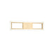 Matteo Lighting - S02518AG - One Light Wall Sconce - Valance - Aged Gold Brass
