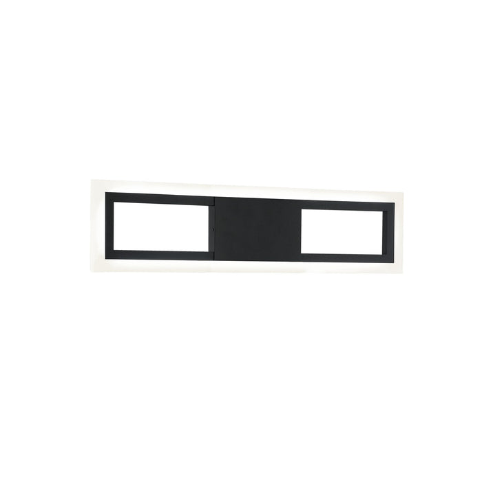 Matteo Lighting - S02518MB - One Light Wall Sconce - Valance - Matte Black