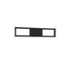Matteo Lighting - S02518MB - One Light Wall Sconce - Valance - Matte Black