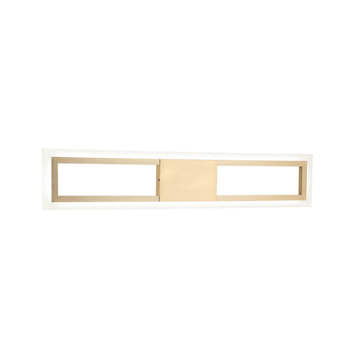 Matteo Lighting - S02524AG - One Light Wall Sconce - Valance - Aged Gold Brass