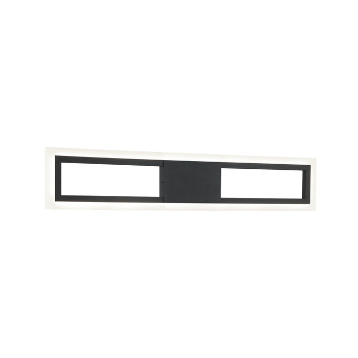 Matteo Lighting - S02524MB - One Light Wall Sconce - Valance - Matte Black