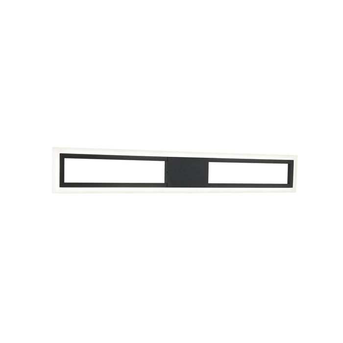 Matteo Lighting - S02530MB - One Light Wall Sconce - Valance - Matte Black