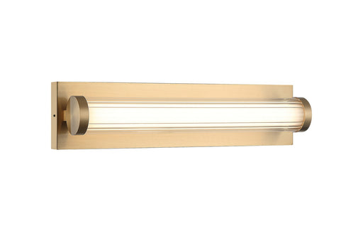 Athena One Light Wall Sconce Aged Gold Brass