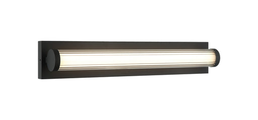 Athena One Light Wall Sconce Matte Black
