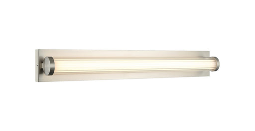 Athena One Light Wall Sconce Brushed Nickel