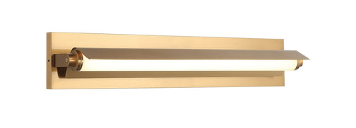 Matteo Lighting - S16325AG - One Light Wall Sconce - Finneas - Aged Gold Brass
