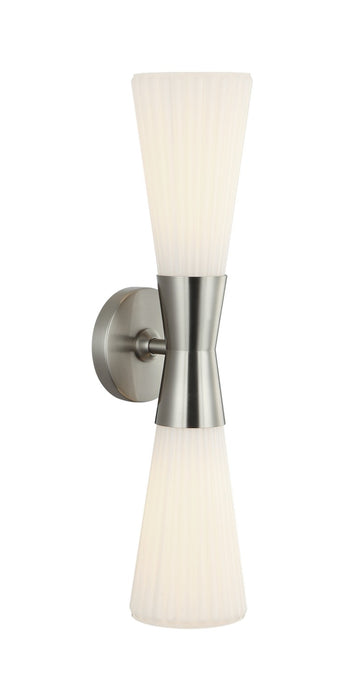 Matteo Lighting - S18112BN - Two Light Wall Sconce - Jameson - Brushed Nickel