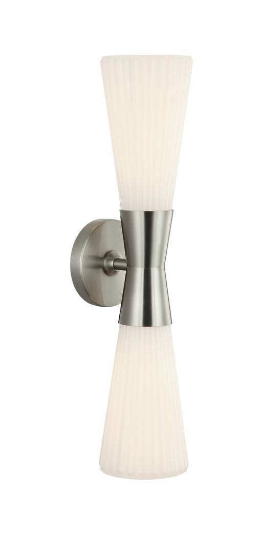 Matteo Lighting - S18112BN - Two Light Wall Sconce - Jameson - Brushed Nickel
