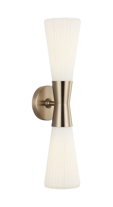 Matteo Lighting - S18112CG - Two Light Wall Sconce - Jameson - Champagne Gold