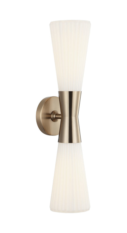 Matteo Lighting - S18112CG - Two Light Wall Sconce - Jameson - Champagne Gold