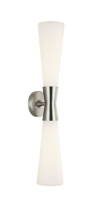 Matteo Lighting - S18122BN - Two Light Wall Sconce - Jameson - Brushed Nickel