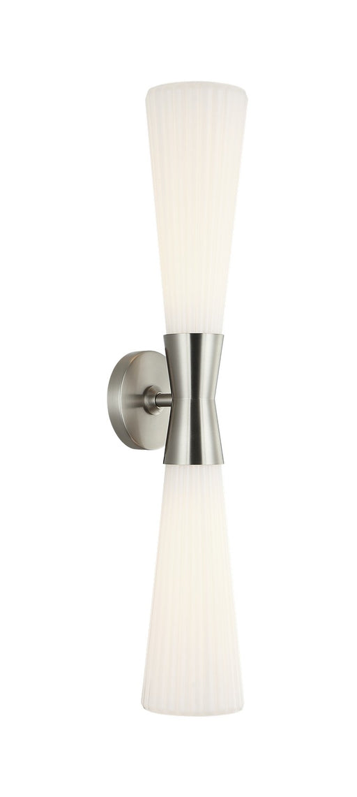 Matteo Lighting - S18122BN - Two Light Wall Sconce - Jameson - Brushed Nickel