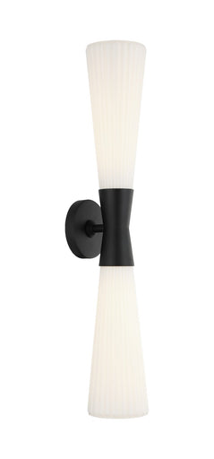 Jameson Two Light Wall Sconce Matte Black