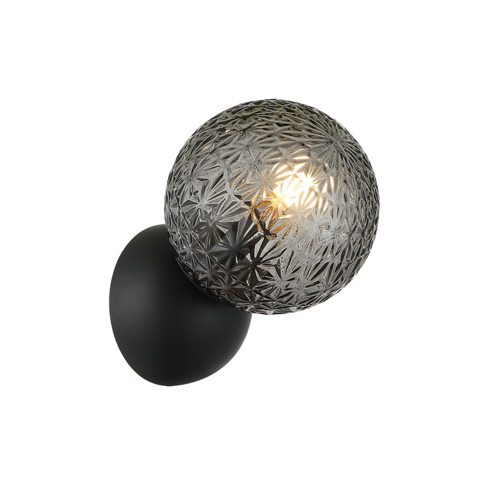 Matteo Lighting - S18401MB - One Light Wall Sconce - Nola - Matte Black