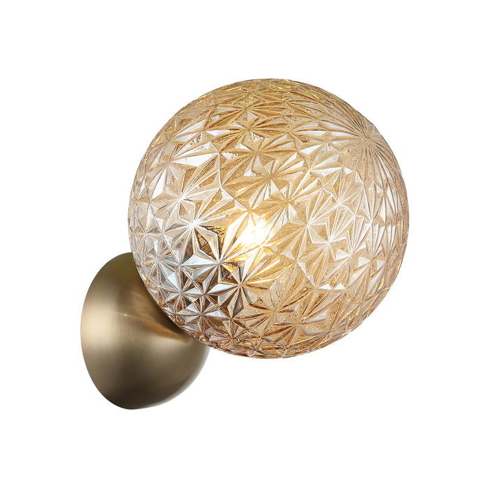 Matteo Lighting - S18411CG - One Light Wall Sconce - Nola - Champagne Gold