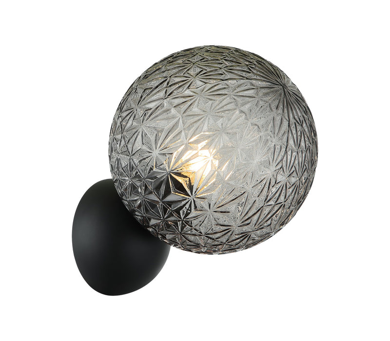 Matteo Lighting - S18411MB - One Light Wall Sconce - Nola - Matte Black