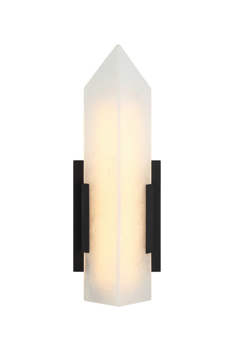 Matteo Lighting - S18716MB - LED Wall Sconce - Rigio - Matte Black