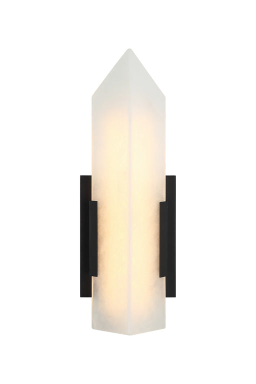 Matteo Lighting - S18716MB - LED Wall Sconce - Rigio - Matte Black