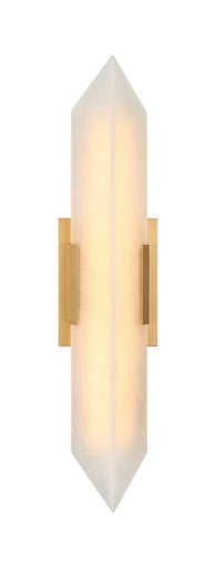 Rigio LED Wall Sconce Aged Gold Brass