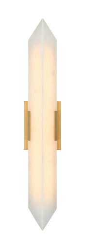 Rigio LED Wall Sconce Aged Gold Brass