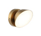 Matteo Lighting - S18801AG - LED Wall Sconce - Emerson - Aged Gold Brass