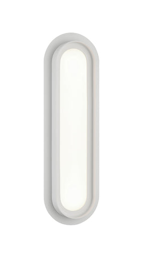 Iris LED Wall Sconce Matte White