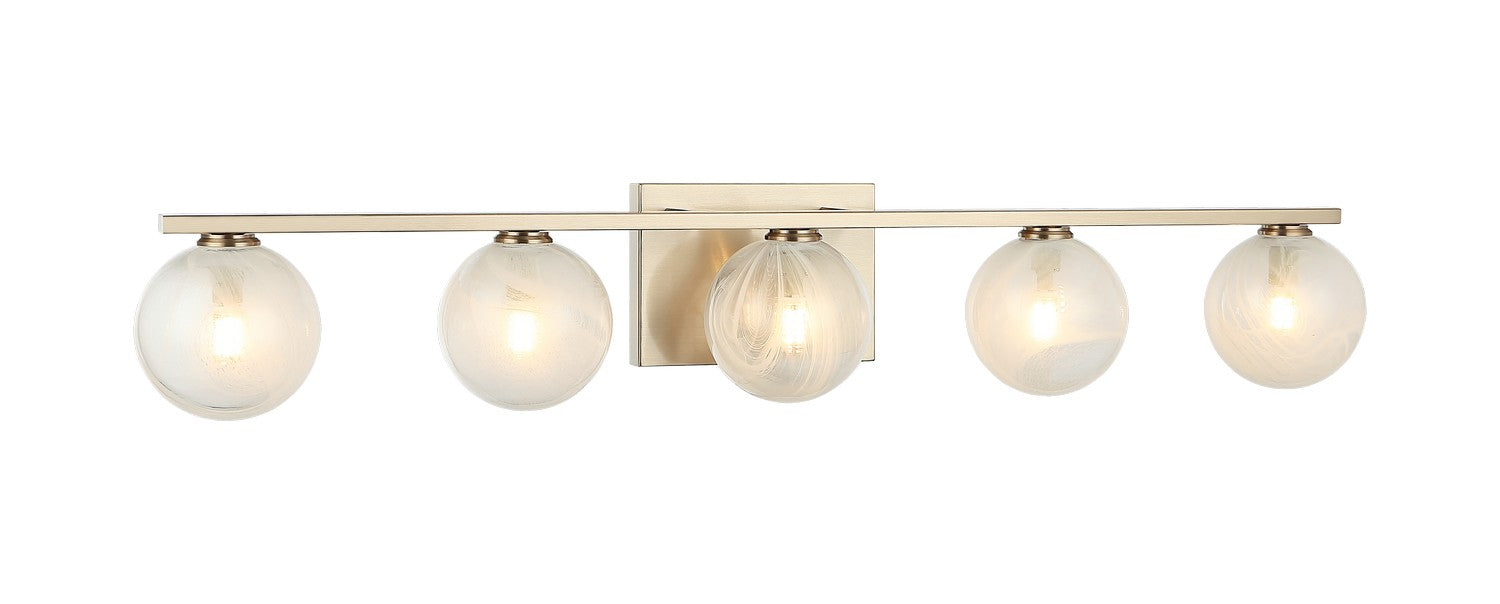 Matteo Lighting - W30705CG - LED Wall Sconce - Nimbus - Champagne Gold
