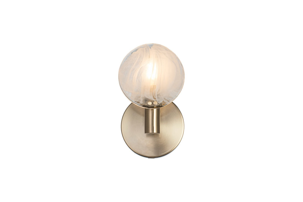 Matteo Lighting - W33801CG - One Light Wall Sconce - Cloudburst - Champagne Gold