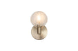 Matteo Lighting - W33801CG - One Light Wall Sconce - Cloudburst - Champagne Gold