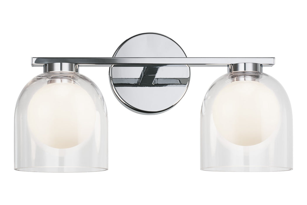 Matteo Lighting - W60702CHCL - Two Light Vanity - Derbishone - Chrome