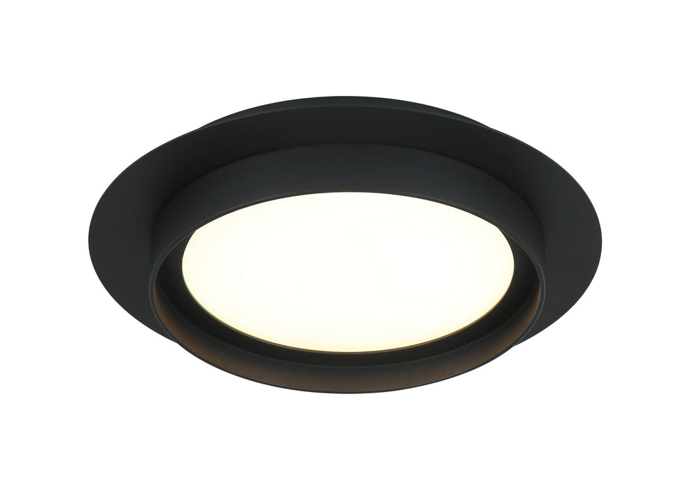 Matteo Lighting - X20212MB - LED Flush / Wall Mount - Iris - Matte Black