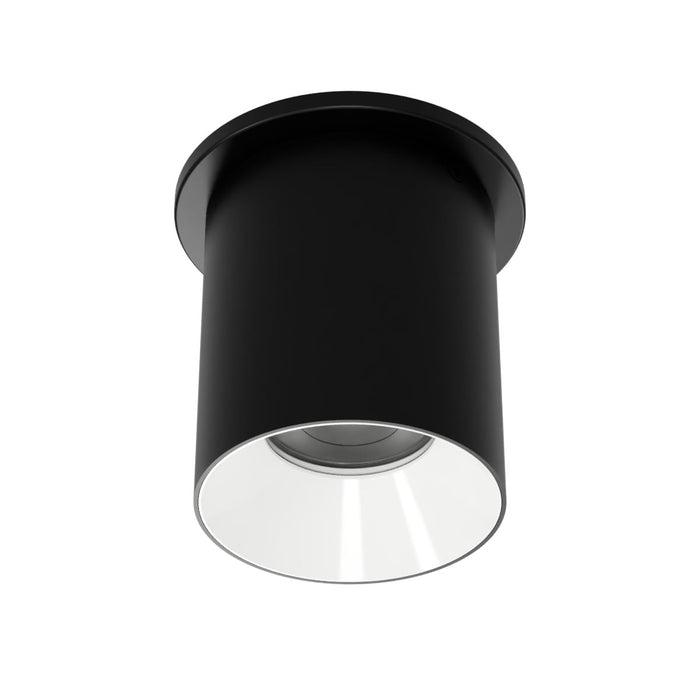 W.A.C. Lighting - C4RT-NCS-BKWT - LED Flush Mount - Zoron - Black/White