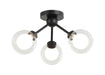 Matteo Lighting - X33003MB - LED Chandelier - Solaris - Matte Black