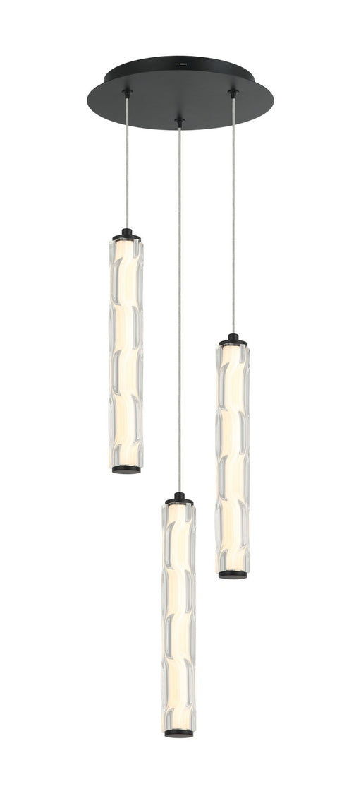 Matteo Lighting - C31803MB - LED Pendant - Ripley - Matte Black