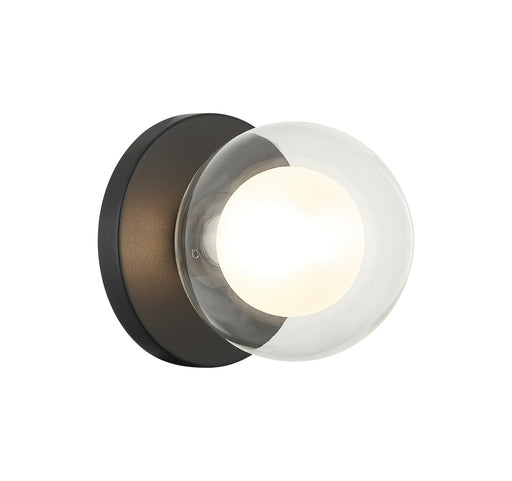 Solaris LED Wall Sconce/Ceiling Mount Matte Black