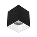W.A.C. Lighting - C4SL-NCS-BKWT - LED Flush Mount - Zoron - Black/White