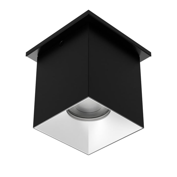 W.A.C. Lighting - C4ST-NCS-BKHZ - LED Flush Mount - Zoron - Black/Haze