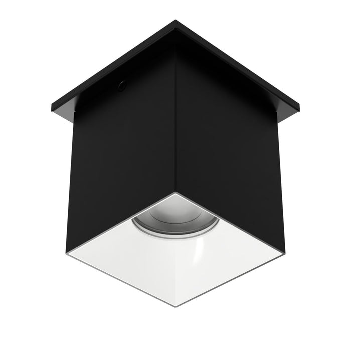 W.A.C. Lighting - C4ST-NCS-BKWT - LED Flush Mount - Zoron - Black/White