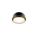 W.A.C. Lighting - FM-20509-30-BK/AB - LED Flush Mount - Salvo - Black/Aged Brass