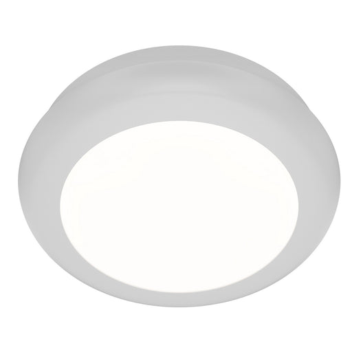 Parthenon LED Flush Mount White